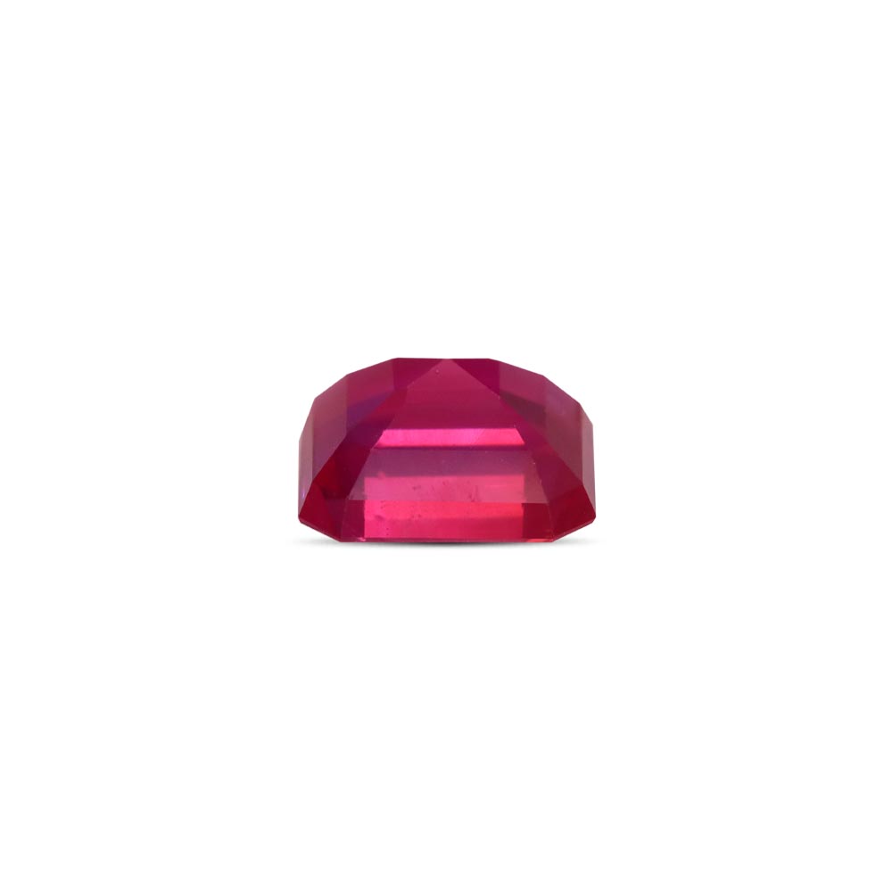 3.5 Ct Natural Ruby Gemstone Rectangular Shape
