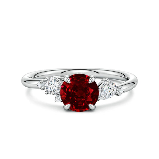 Ruby Engagement Ring