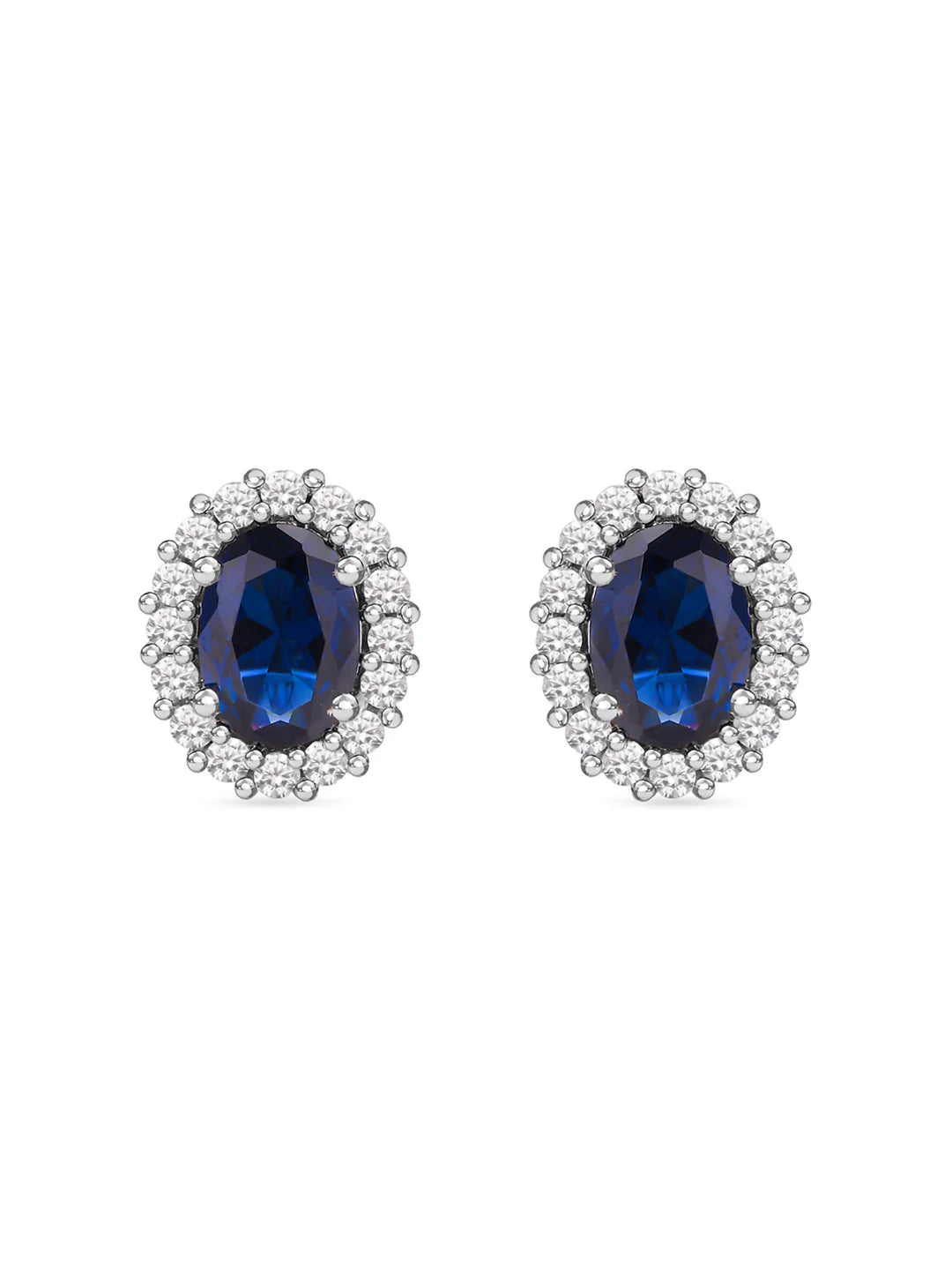 Blue Sapphire Earrings