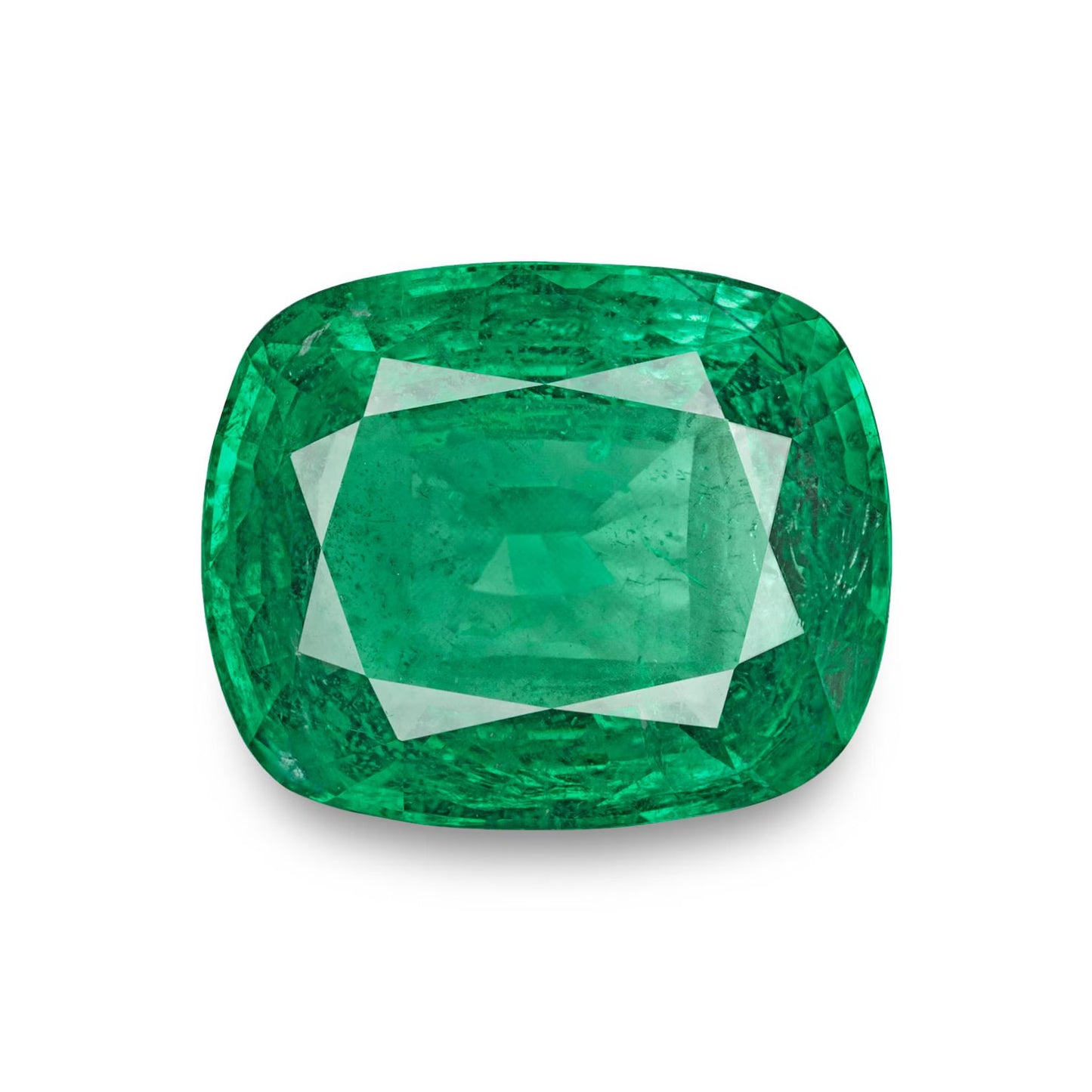 7.3 Ct Natural Emerald Gemstone Rectangular Shape