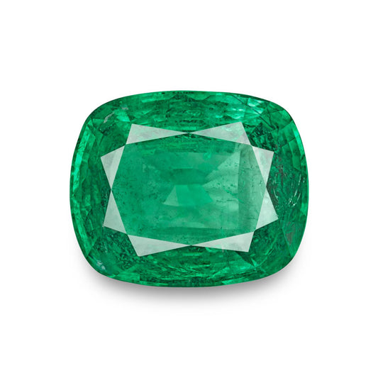 7.3 Ct Natural Emerald Gemstone Rectangular Shape