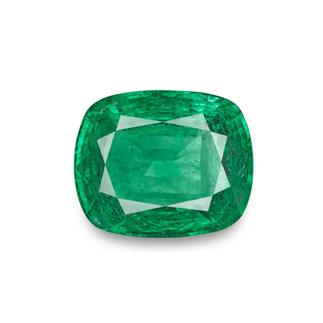 7.3 Ct Natural Emerald Gemstone Rectangular Shape