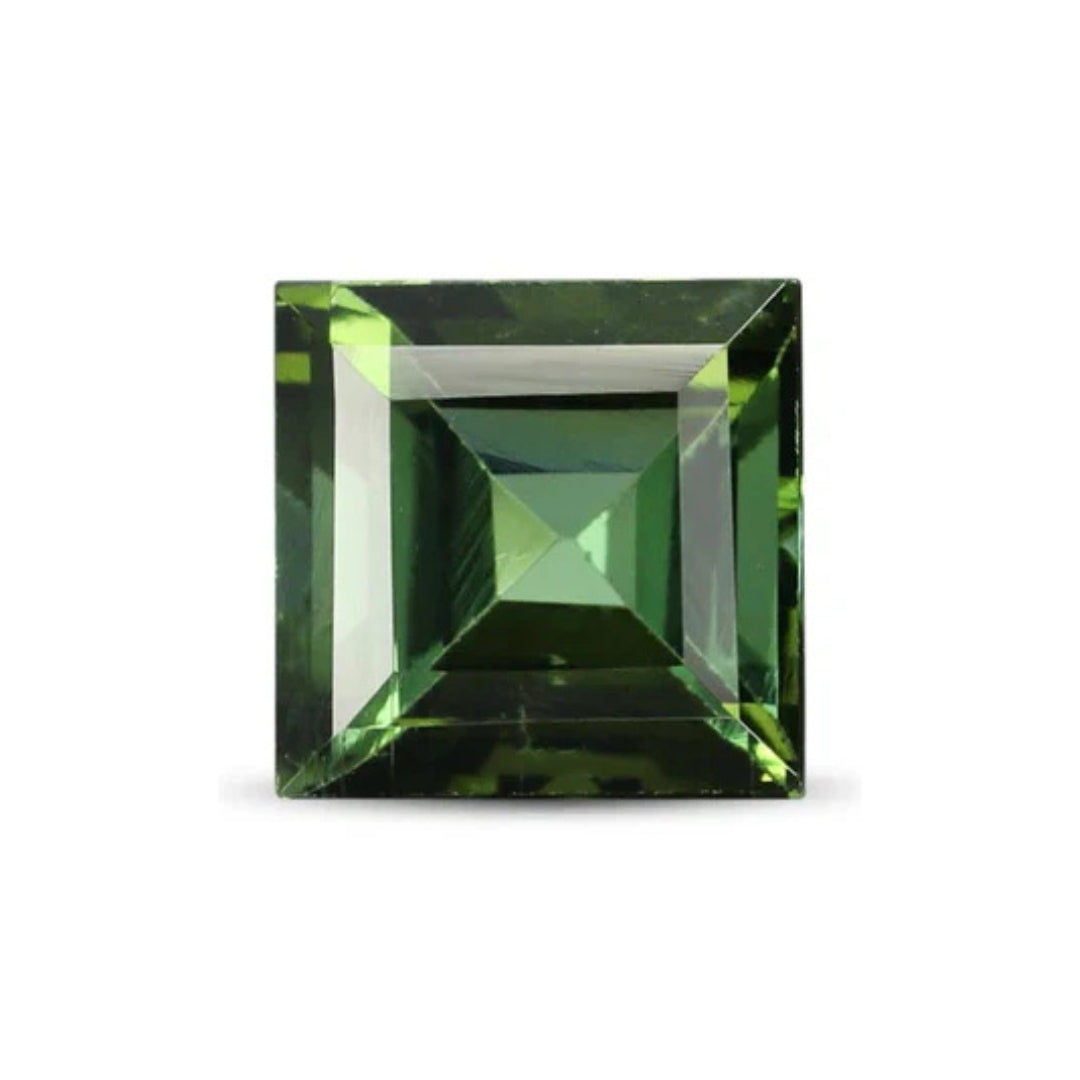 3.47Ct Natural Tourmaline Gemstone Square Shape