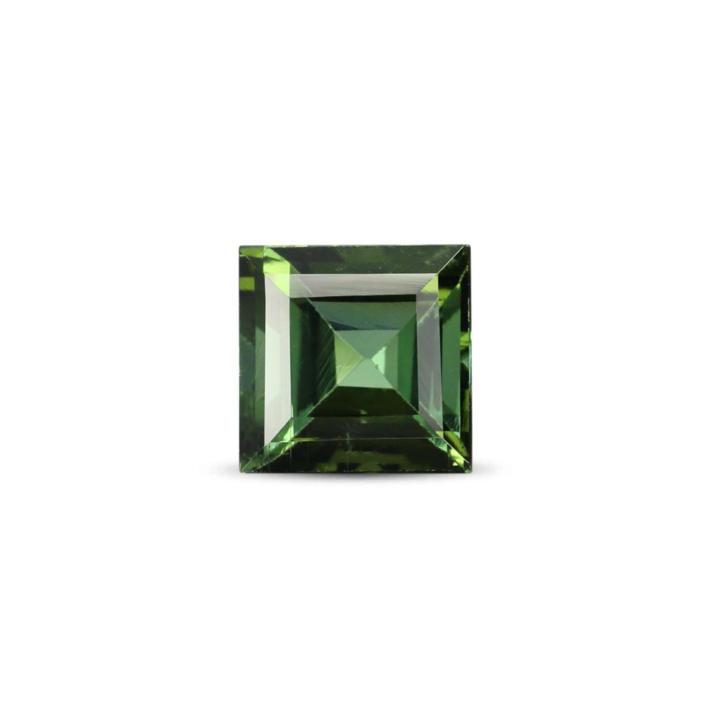 3.47Ct Natural Tourmaline Gemstone Square Shape